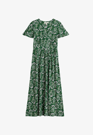 Seasalt Cornwall Chateaux Dress in Yarrow Study Treetop