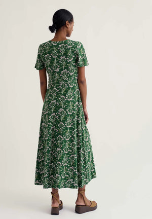 Seasalt Cornwall Chateaux Dress in Yarrow Study Treetop