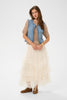 Cream Clothing Rina Waistcoat in Duncan Medium Blue Denim