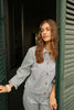 Cream Clothing Berta Twill Jacket in Horizon Blue Milkboy
