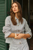Cream Clothing Berta Twill Jacket in Horizon Blue Milkboy