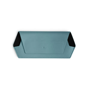 FOX and LEO Slimline Glasses Case in Teal