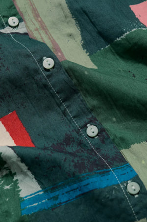 Seasalt Cornwall Larissa Shirt in Aerial Field Coppice