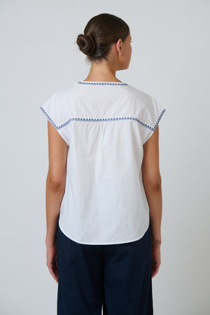 Namastai Marlow Top in White