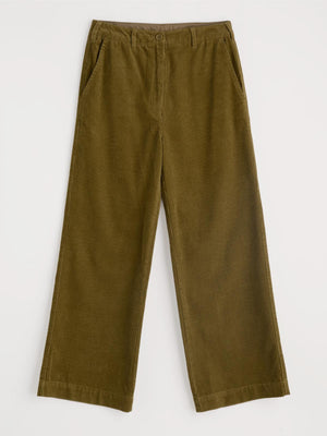 Seasalt Cornwall Dillwyn Trouser in Bright Olive
