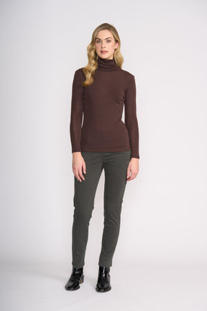 Foil Holey Moley Trouser in Dark Sage