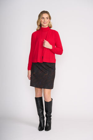 Foil Go To Skirt in Artful