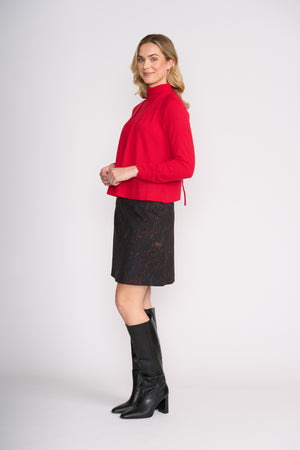 Foil Go To Skirt in Artful