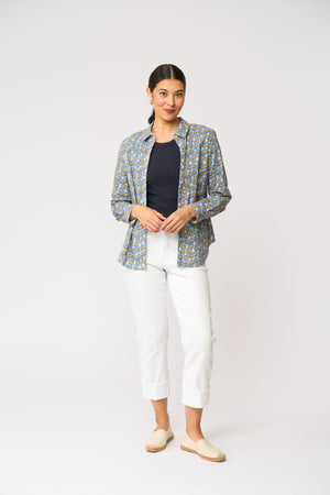 Foil All Class Shirt in Petals