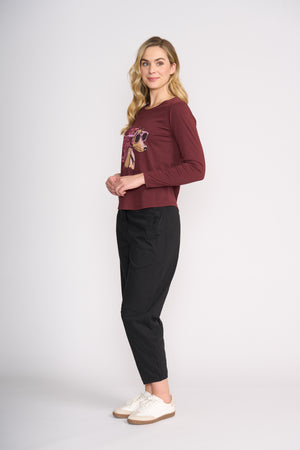 Foil Art and Soul Top in Pucci