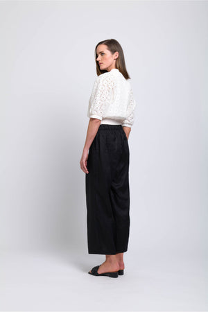 Foil Wide Variety Pant in Black
