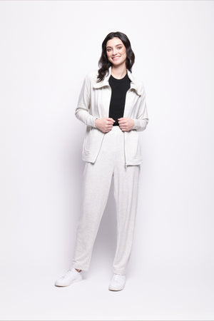 Foil Software Upgrade Jacket in Ice Marl