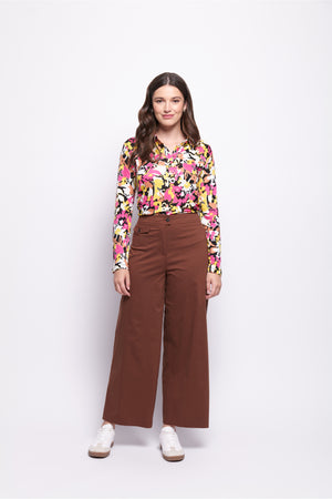 Foil Pocket Science Pant in Sepia