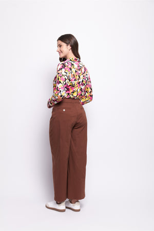Foil Pocket Science Pant in Sepia