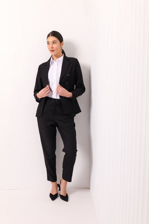 Foil Style Council Pant in Black