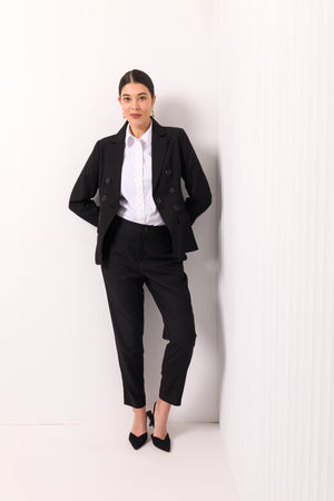 Foil Style Council Pant in Black