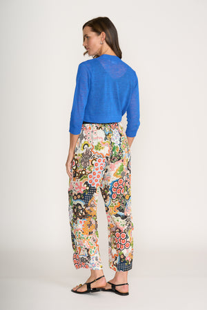 Foil Headliner Shrug in Princess Blue