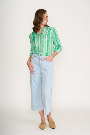 Foil Ultimate Crush 3/4 Sleeve Shirt in Stroke of Genius