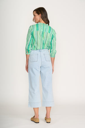 Foil Ultimate Crush 3/4 Sleeve Shirt in Stroke of Genius