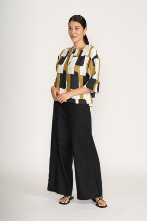 Foil Pull Together Pant in Black