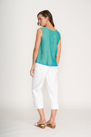 Foil Benefits Shell Tank in Spearmint