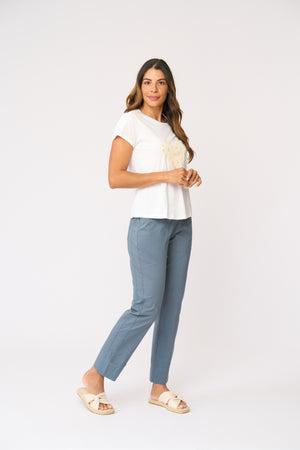 Foil Gemini Trapeze Pant in Ocean View