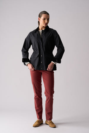 Foil Holey Moley Trouser in Russett