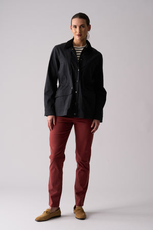 Foil Holey Moley Trouser in Russett