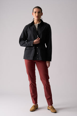 Foil Holey Moley Trouser in Russett