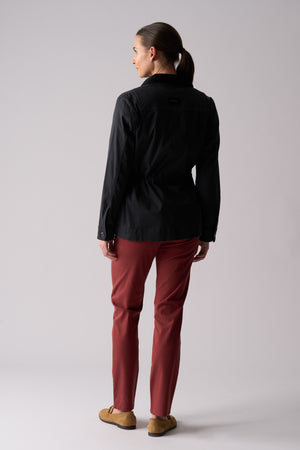 Foil Holey Moley Trouser in Russett