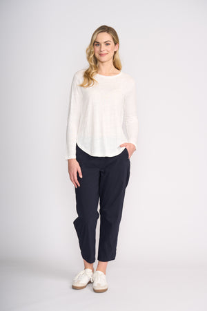 Foil Hi-Jinks Trapeze Pant in True Navy