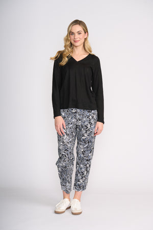 Foil Hi-Jinks Trapeze Pant in Nu Boheme Print