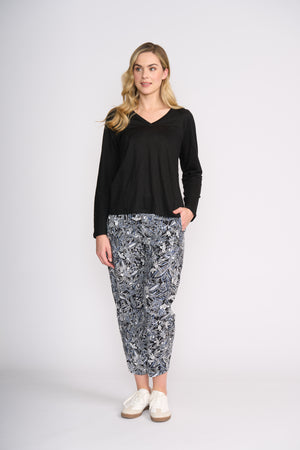 Foil Hi-Jinks Trapeze Pant in Nu Boheme Print