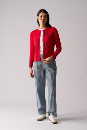 Foil Line By Line Jean in Stripe