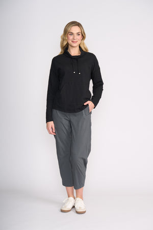 Foil Hi-Jinks Trapeze Pant in Iron