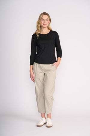 Foil Hi-Jinks Trapeze Pant in Light Khaki