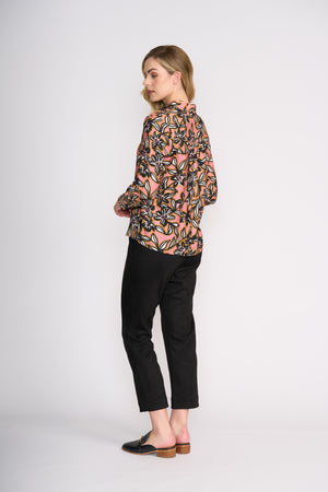 Foil Raiser Pant in Black