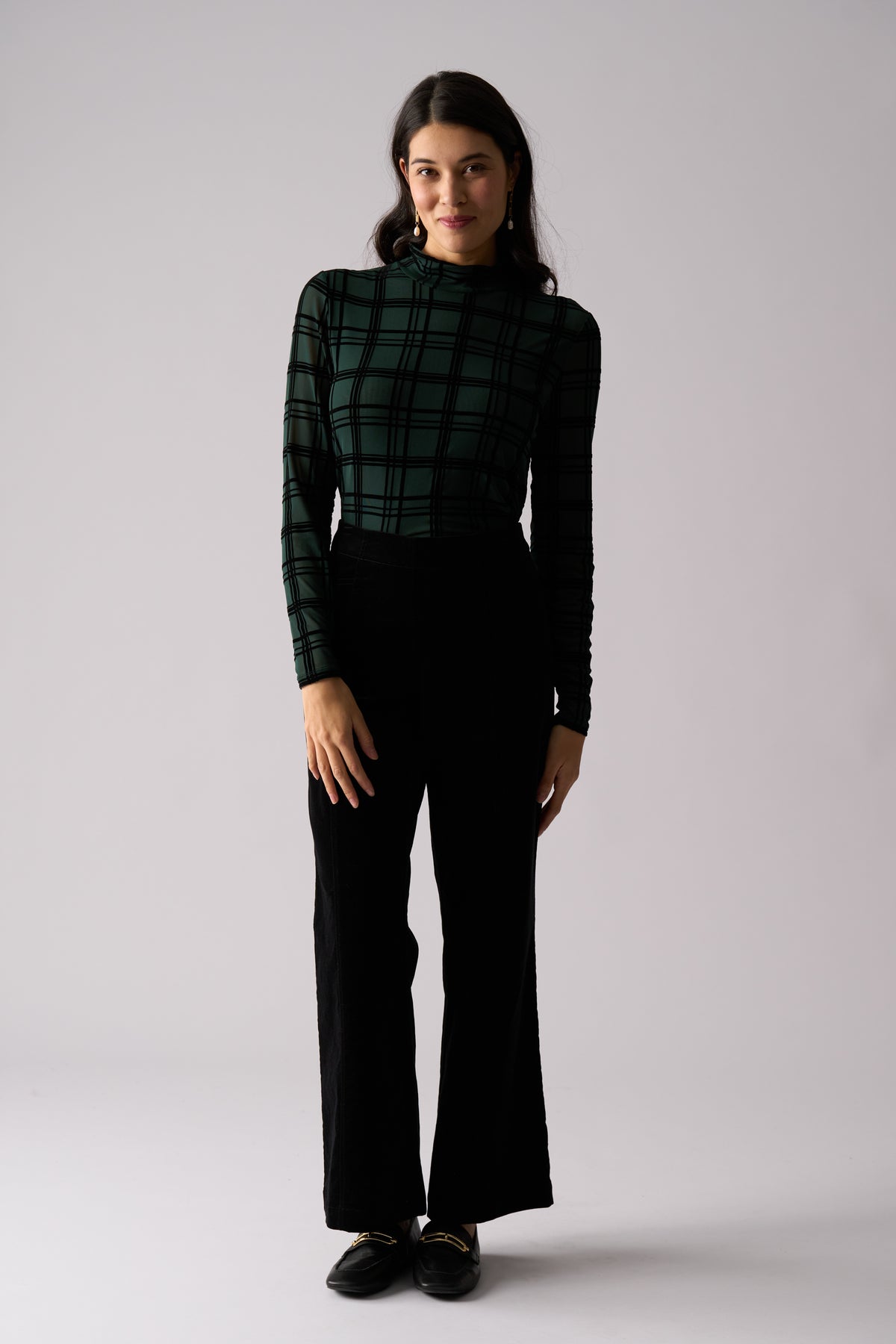 Foil Flock Yeah Top in Bottle Check