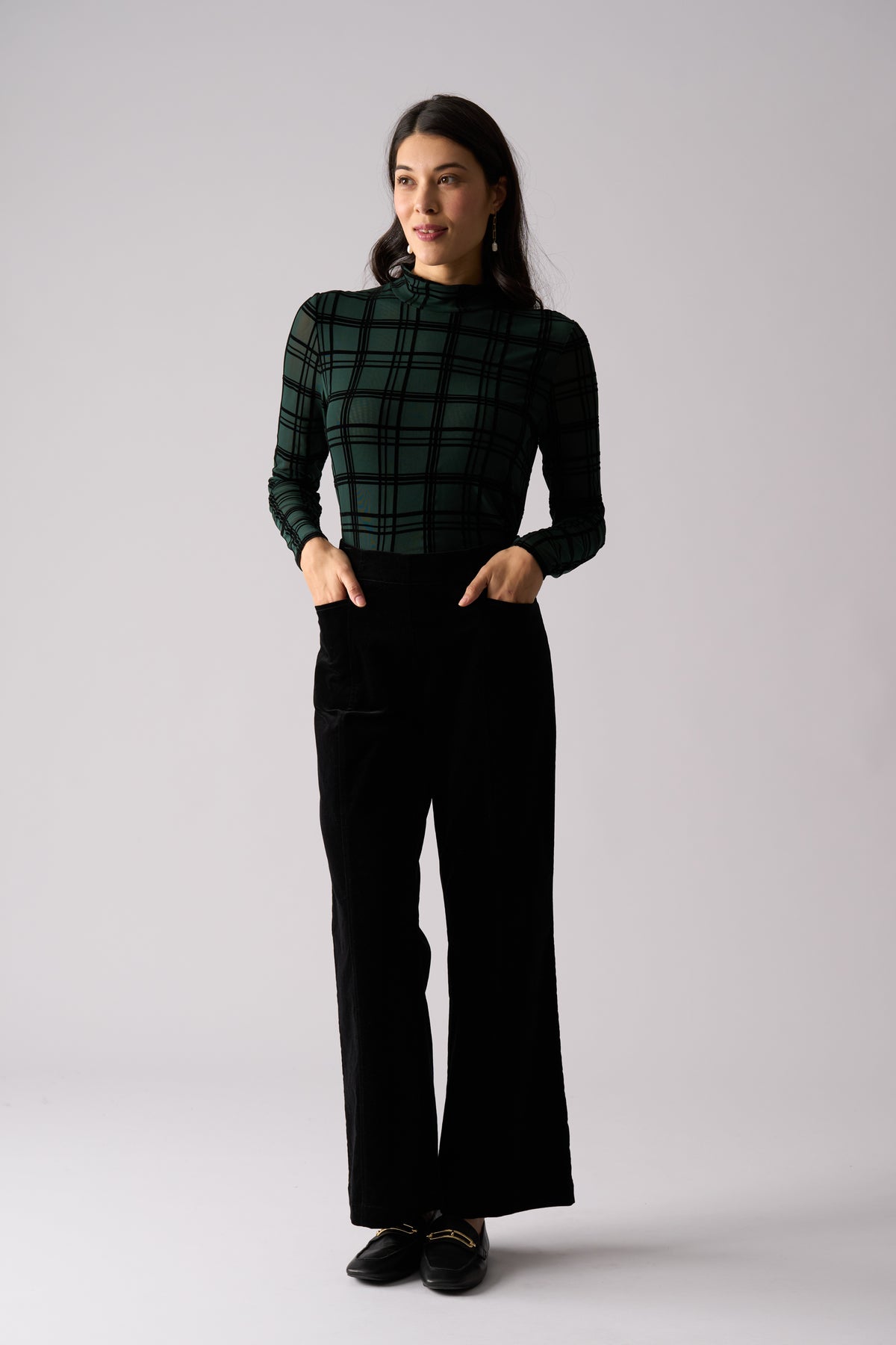 Foil Flock Yeah Top in Bottle Check