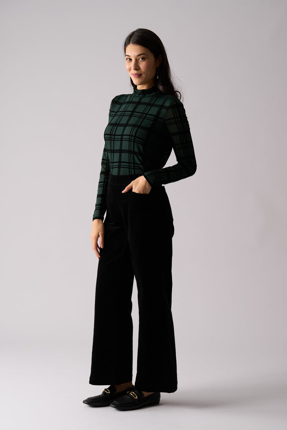 Foil Flock Yeah Top in Bottle Check