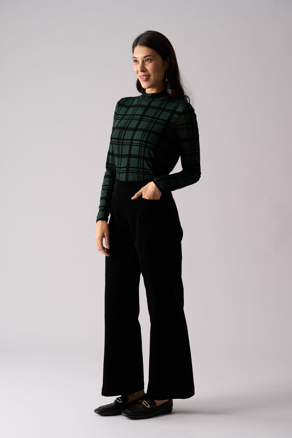 Foil Flock Yeah Top in Bottle Check