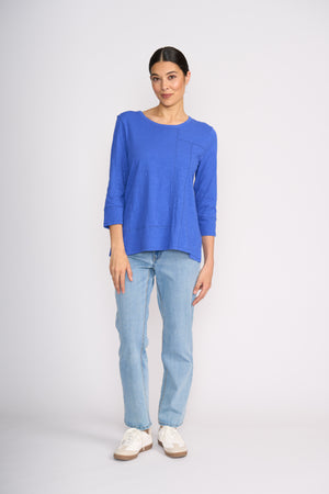 Foil Control Panel Top in Electric Indigo