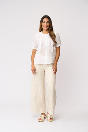 Foil Together Again Pant in Metallic Stripe