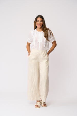 Foil Together Again Pant in Metallic Stripe