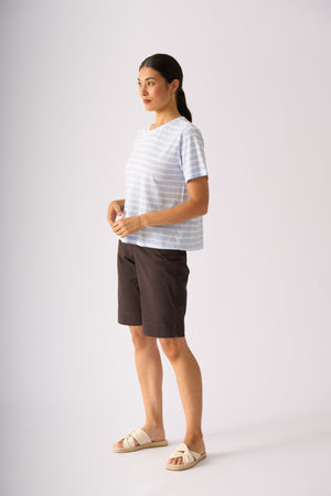 Foil Tee-Rific Short in Sable