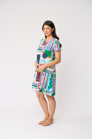 Foil Oh Frock Dress in Chica