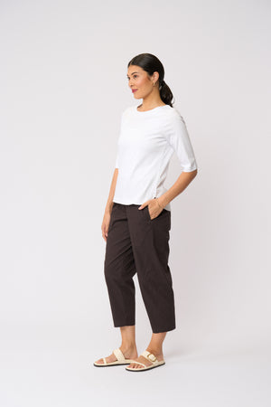 Foil Pump It Up Trapeze Pant in Sable