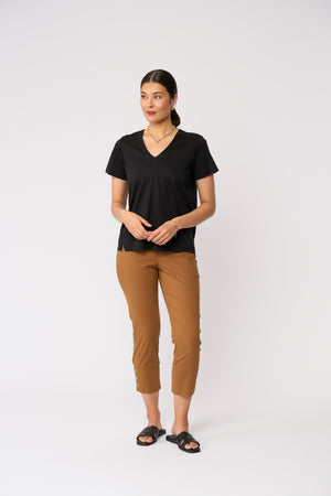 Foil Perfect Balance Pant in Umber