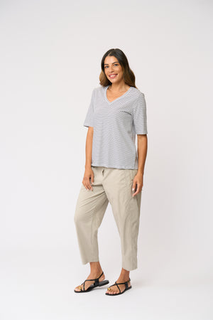 Foil Pump It Up Trapeze Pant in Barley