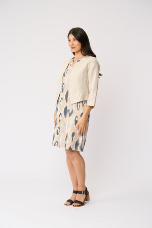 Foil Gather Again Jacket in String